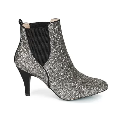 BOTTINES ANDRÉ APRIL FEMME ARGENT